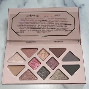 Aether Beauty Rose Quartz Crystal Gemstone Palette